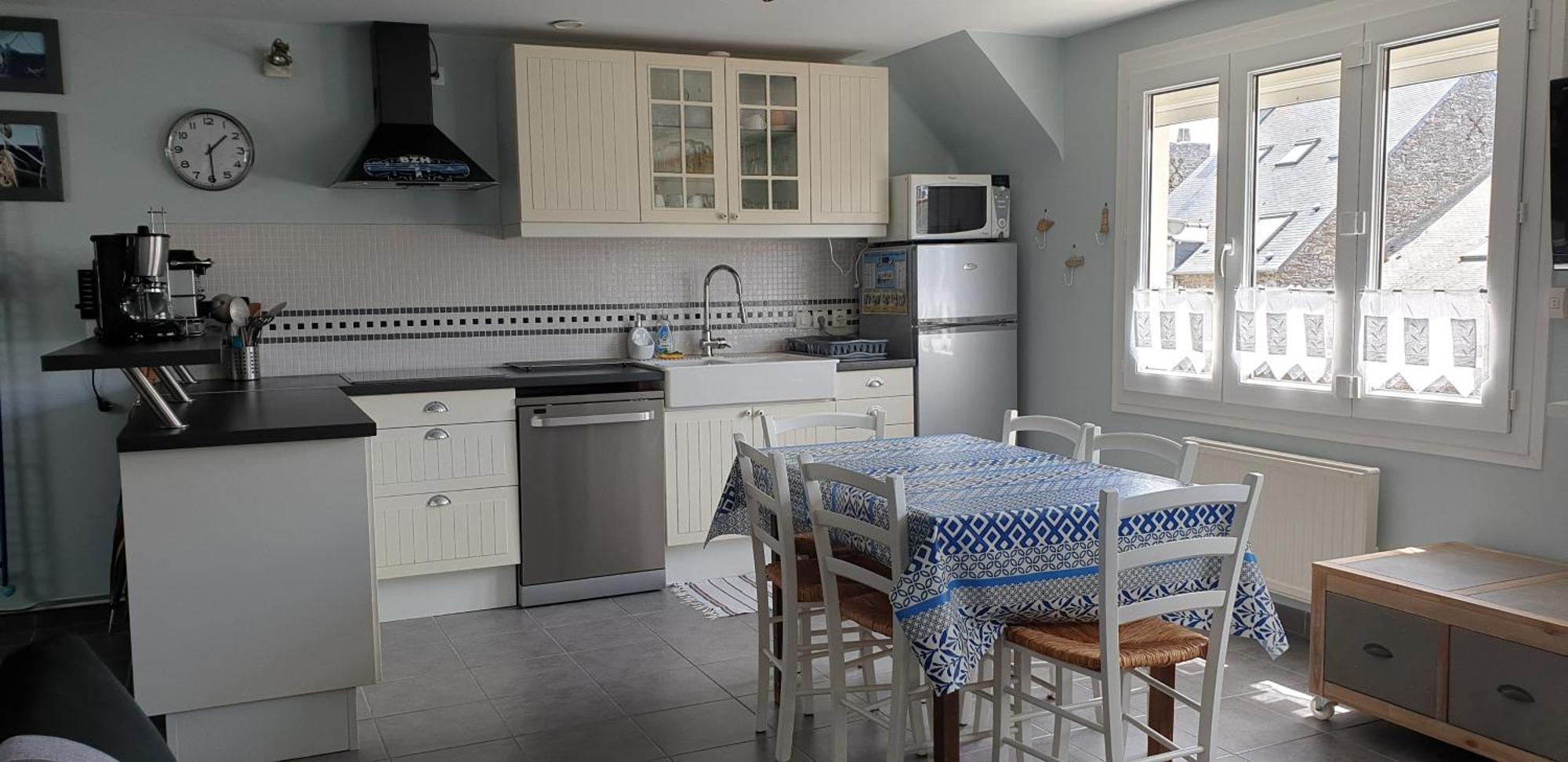 Port De La Houle - Beau 3 Pieces Classe 3 Etoiles Avec Garage Prive Cancale Eksteriør billede